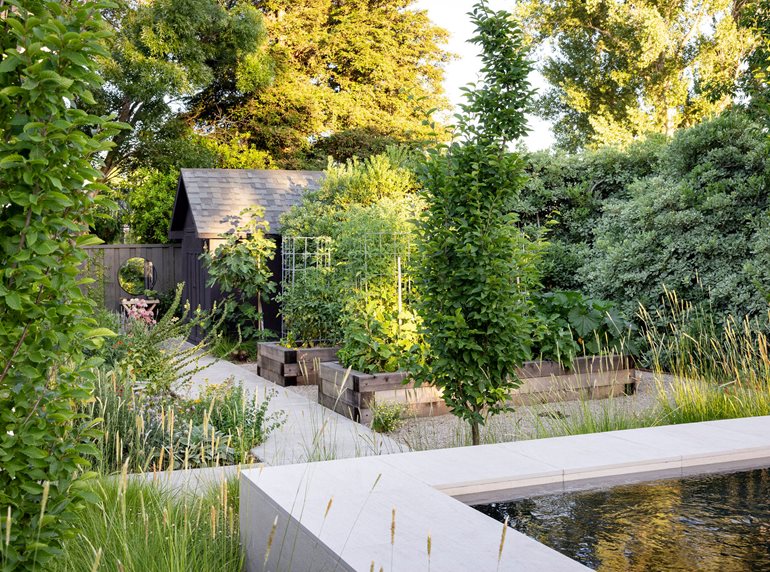 Pool Overlooking Garden
Garden Design
Calimesa, CA